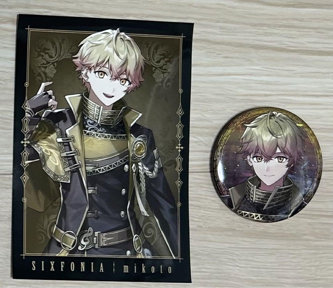 シクフォニ みこと グッズ 缶バ ブロマイド Amazon.co.jp: シクフォニ ランダムブロマイド缶バッチ みこと
